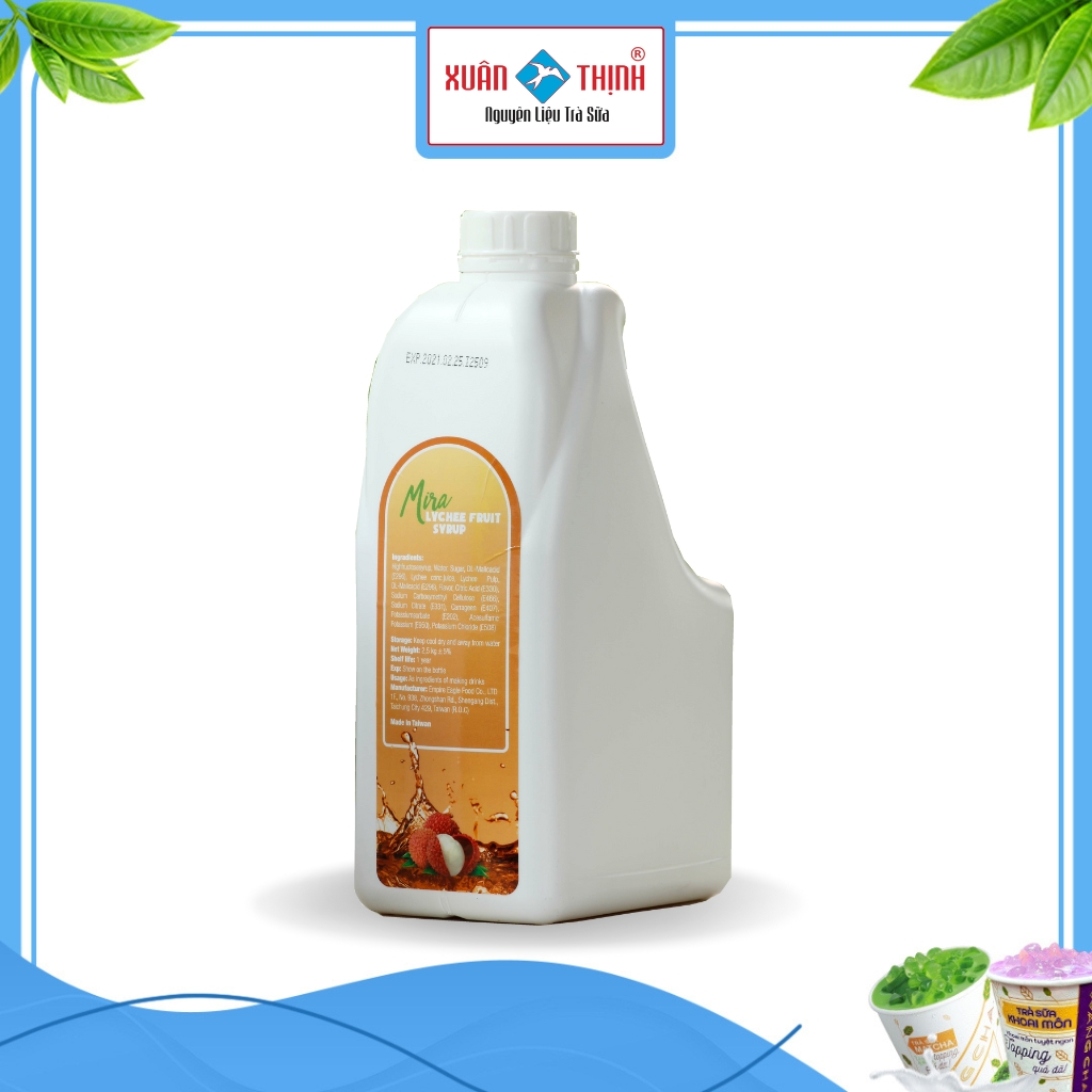 Syrup Vải Mira Đài Loan